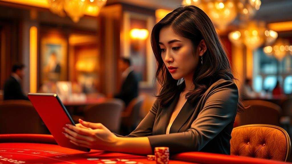 แผนภาพการตัดสินใจเดิมพันบาคาร่า