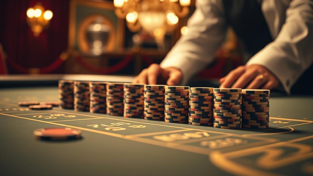 ภาพแสดงตารางบาคาร่าและการอ่านเค้าไพ่