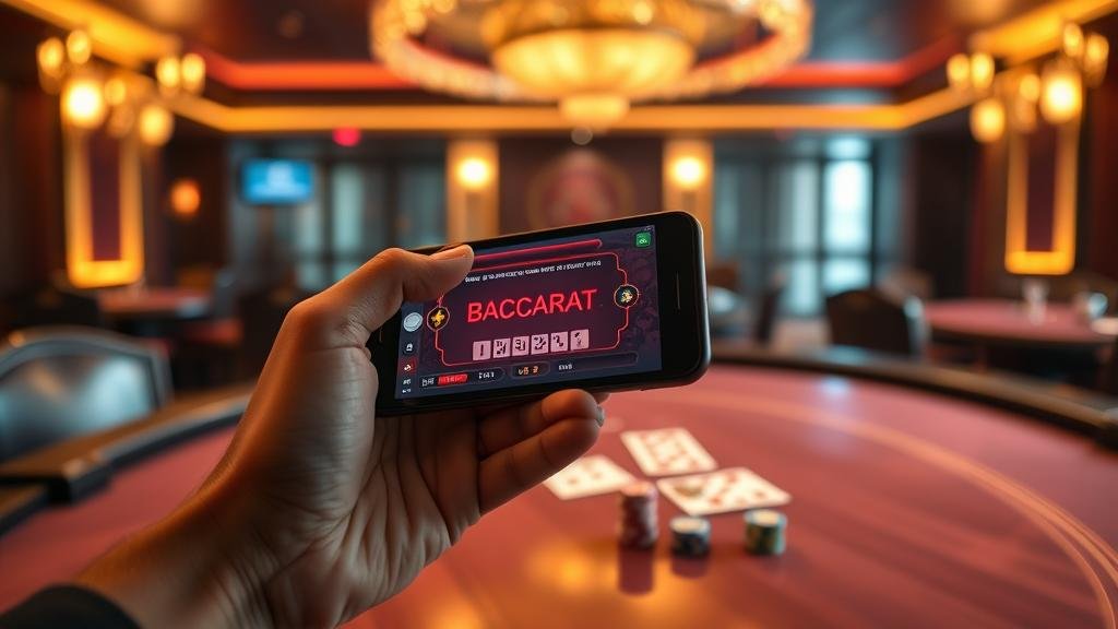 บาคาร่าบนมือถือและคอมพิวเตอร์