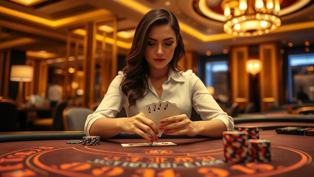 การวางเดิมพันบาคาร่าออนไลน์บนหน้าจอคอมพิวเตอร์