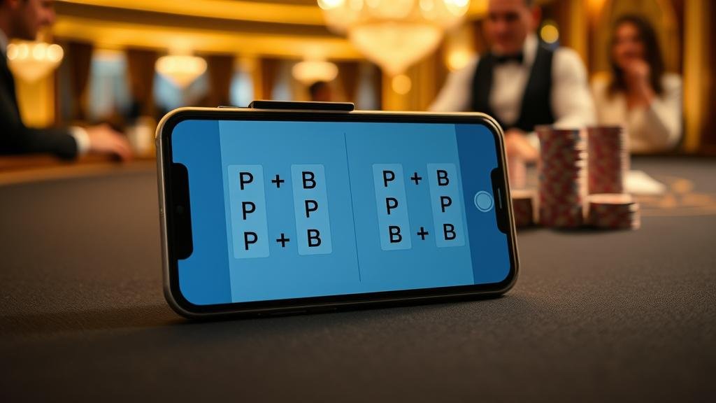 บาคาร่า: เทคนิคอ่านเค้าไพ่ปิงปอง 3 ตัด ฉบับคุ้มค่าบนมือถือ