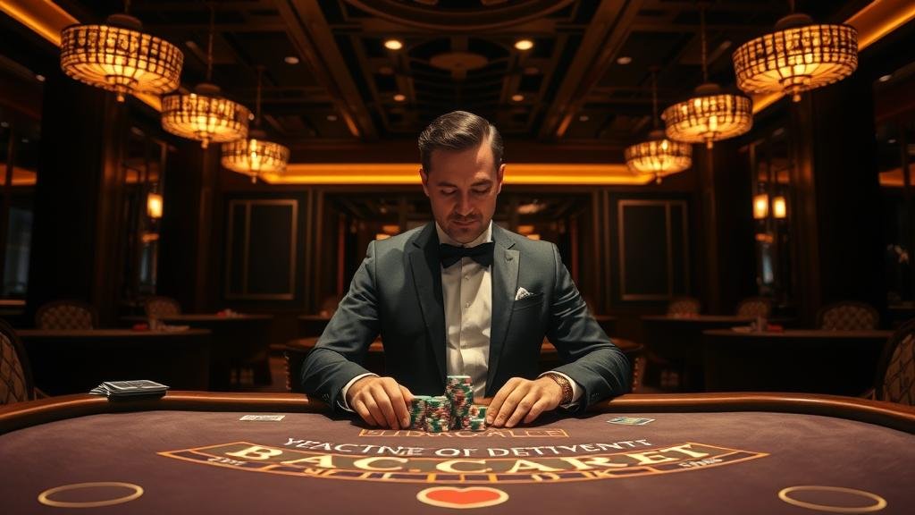 หน้าจอเกมบาคาร่าพร้อมสูตรซูเปอร์ซิกส์