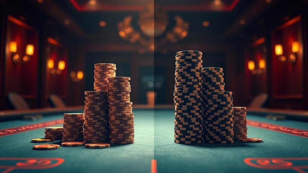 การอ่านเค้าไพ่บาคาร่าบนโต๊ะจริง