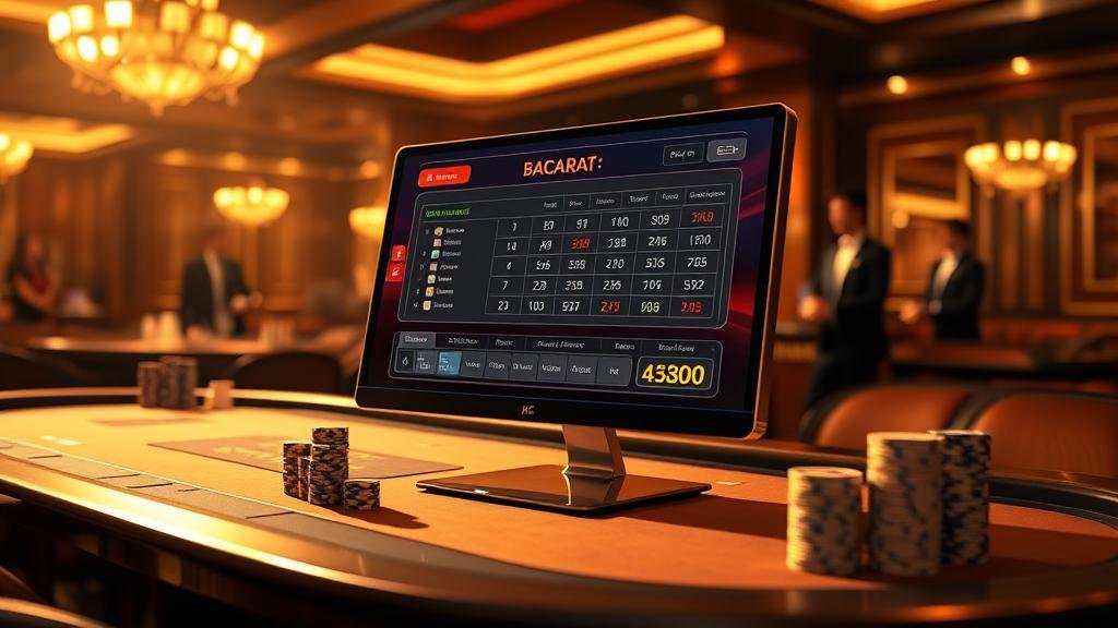 การวางเดิมพัน บาคาร่า ออโต้ ไทย บนคอมพิวเตอร์