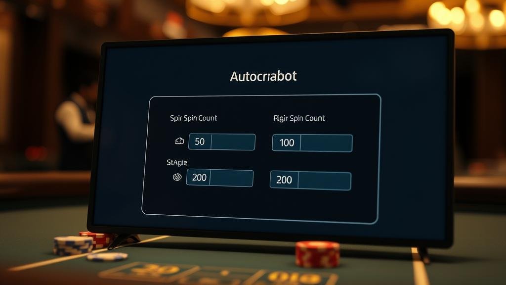 ทำกำไรด้วยบอท AutoSpin บนมือถือ