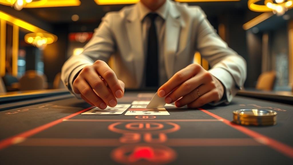 ภาพประกอบเทคนิคการเดินเงินและสูตรบาคาร่า