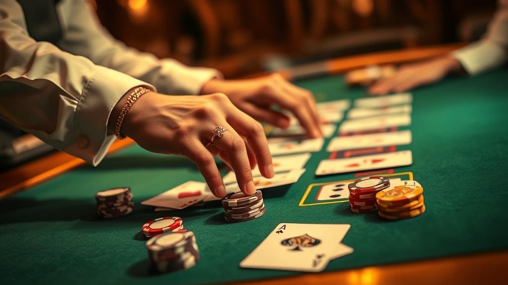 ตัวอย่างเค้าไพ่บาคาร่า เช่น เค้าไพ่มังกรและเค้าไพ่สามตัด