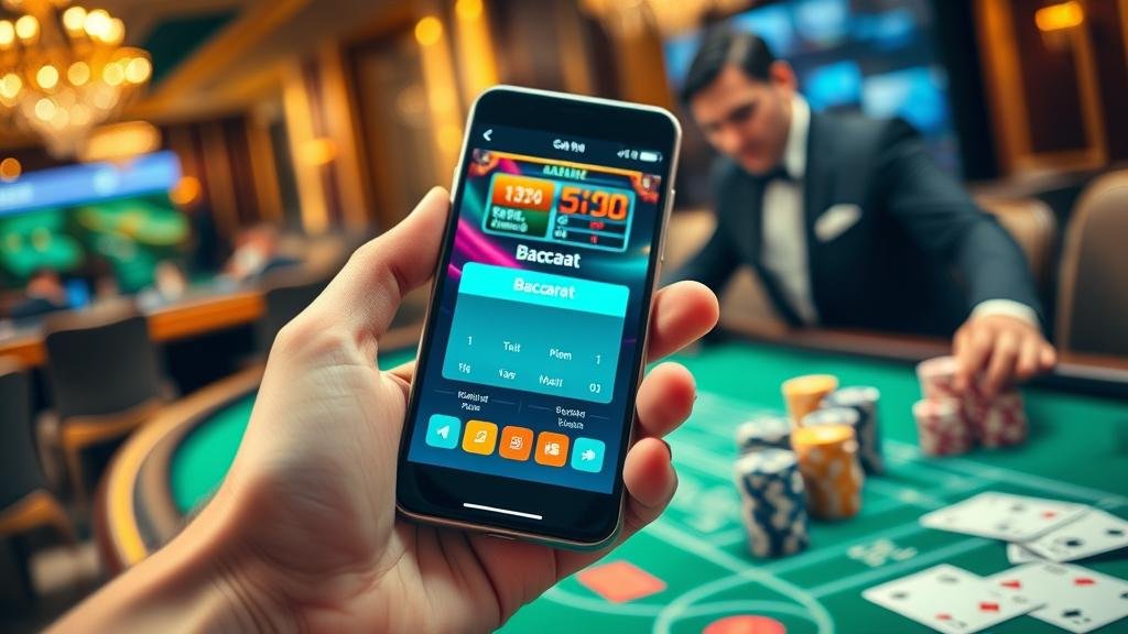 คู่มือเล่นบาคาร่าบนมือถือ: สมัคร iOS/Android เข้าใจง่าย ชนะไว 5 นาที
