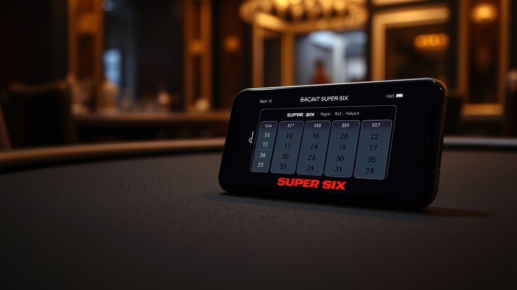 คู่มือบาคาร่า ซูเปอร์ซิกส์ มือถือสำหรับมืออาชีพ 284