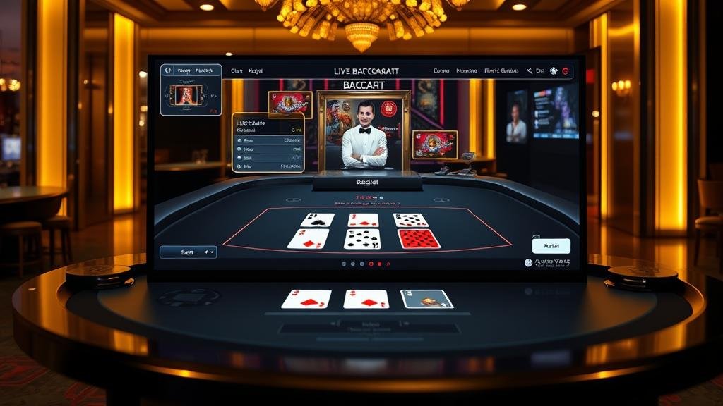 หน้าจอแสดงผลสูตรบาคาร่า AI อัจฉริยะ