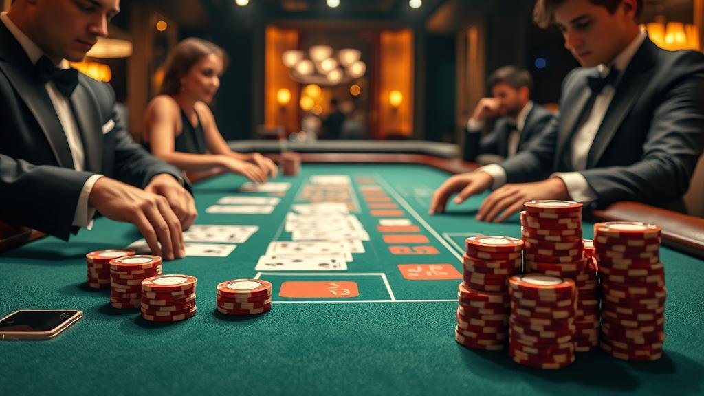 ตารางแสดงสถิติและรูปแบบการออกไพ่บาคาร่า