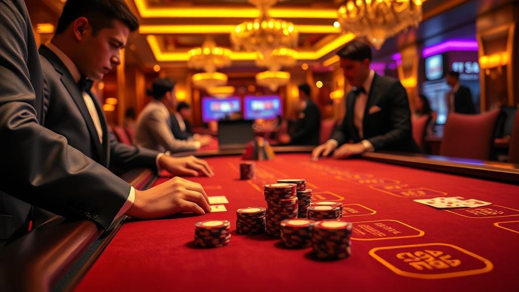 หน้าจอแสดงผลสูตรบาคาร่า AI