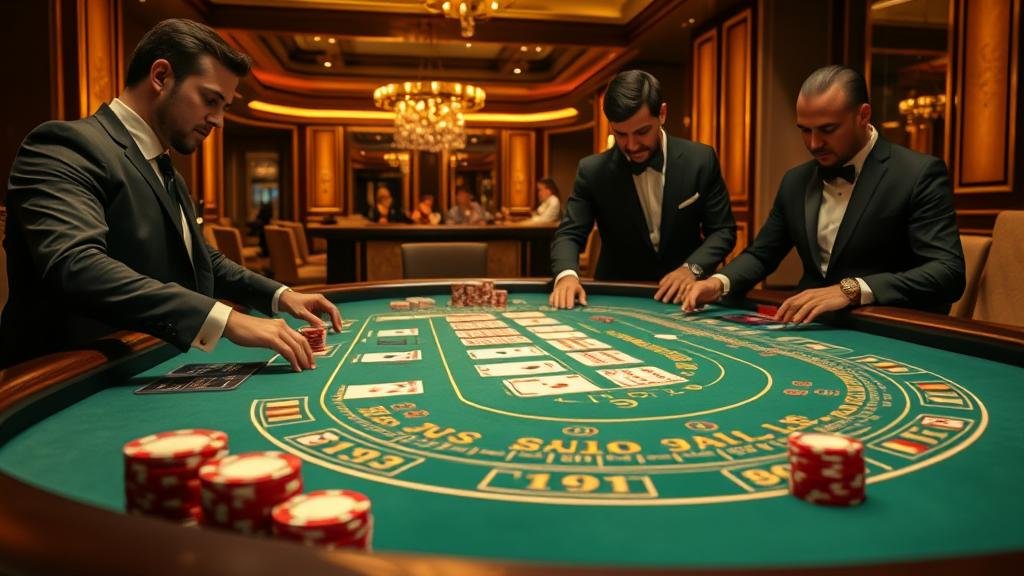 ตัวอย่างเค้าไพ่บาคาร่าที่นิยมใช้ในการวิเคราะห์