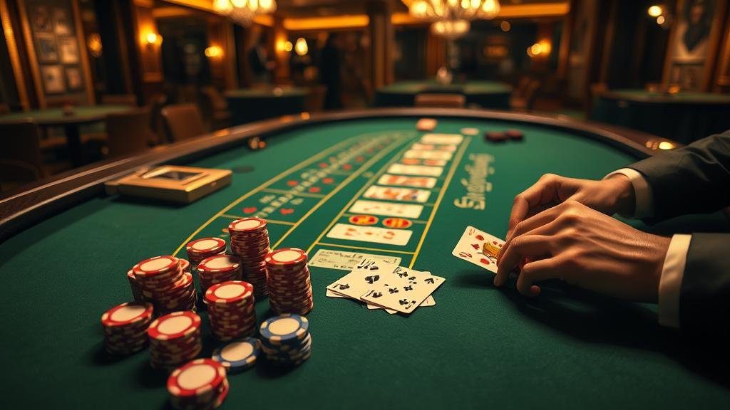 ภาพบรรยากาศการเล่นบาคาร่าสดบนเว็บตรง