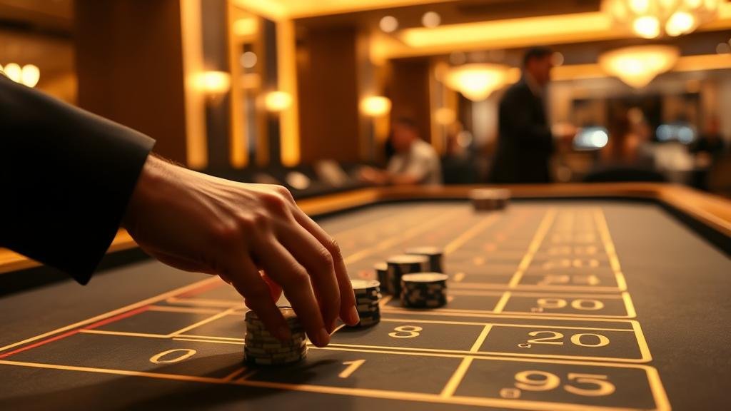 บรรยากาศการเล่นบาคาร่าในคาสิโนเอเชีย