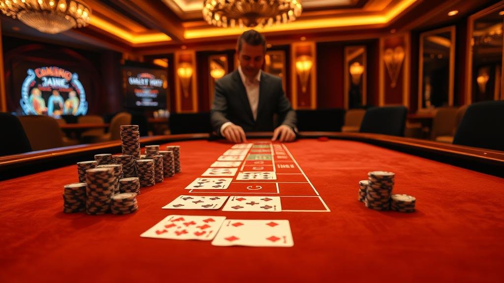 โลโก้และหน้าจอเกมบาคาร่าจากค่ายดัง