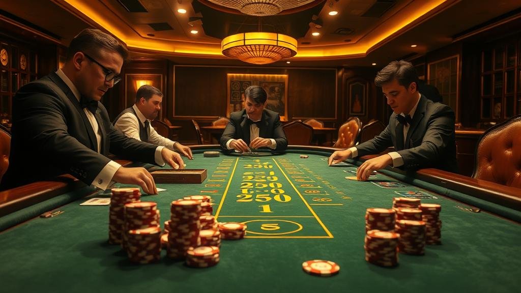 ตัวอย่างเค้าไพ่บาคาร่า: มังกร และ สลับคู่