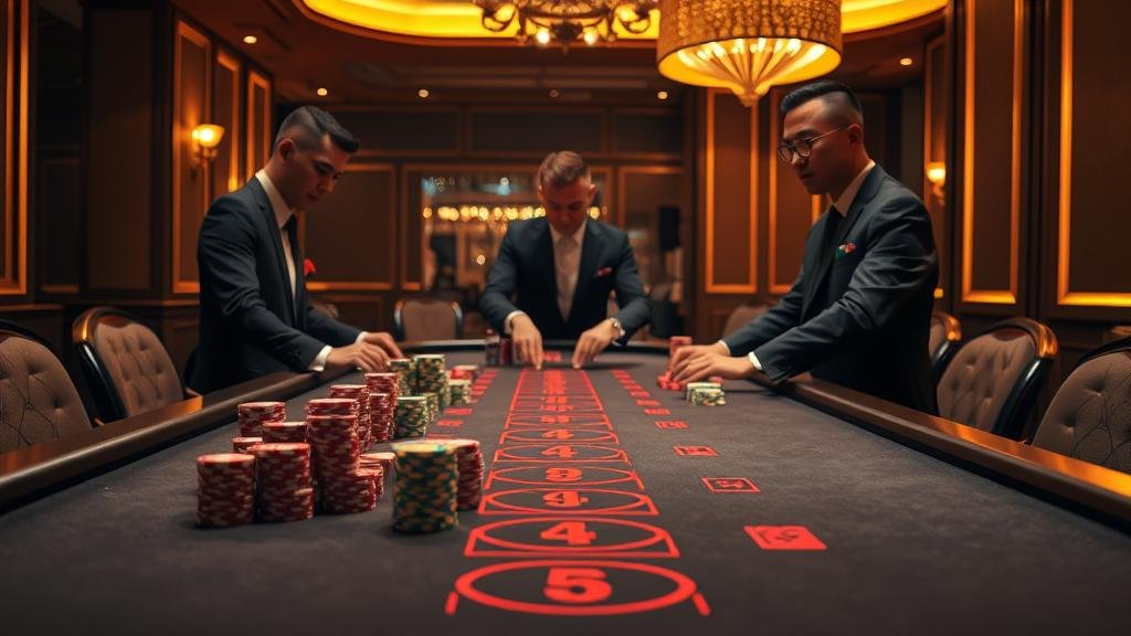 หน้าจอเกมบาคาร่าสด Evolution Gaming