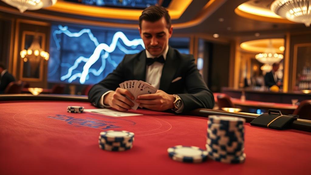 เล่นบาคาร่าสายฟ้าบนแท็บเล็ต