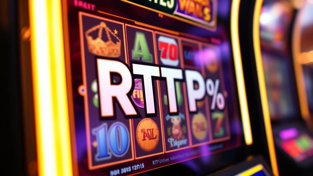 กราฟแสดงผล RTP และ Volatility ของสล็อต