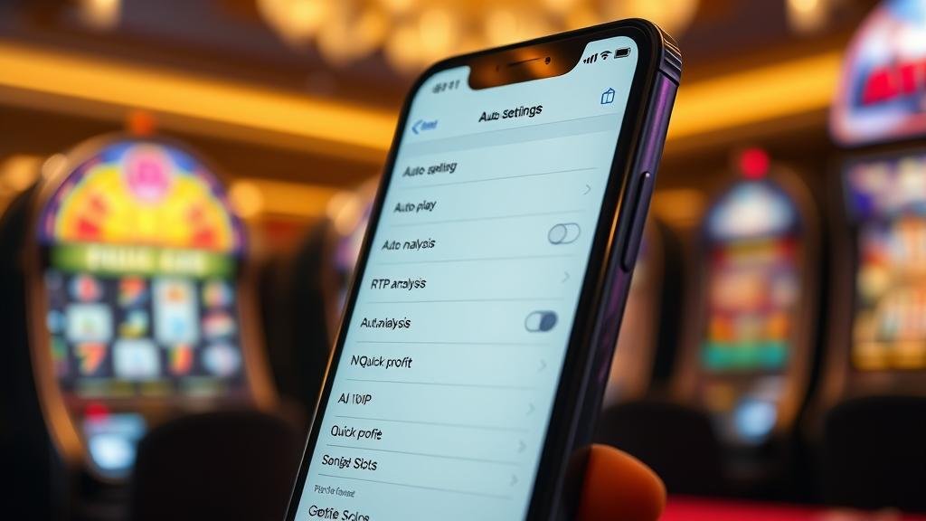 การตั้งค่าออโต้สล็อตบนเดสก์ท็อป