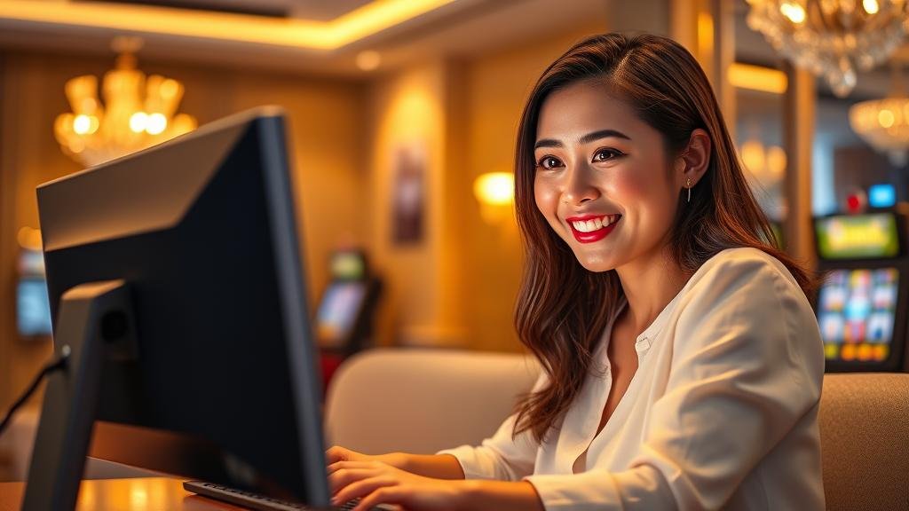 หน้าจอเกมสล็อต YGGDRASIL พร้อมฟีเจอร์โบนัส