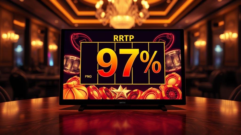 การเช็คค่า RTP บนหน้าจอเกมสล็อต