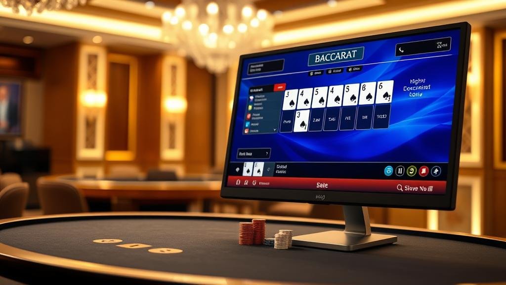 การเล่นบาคาร่าบนแท็บเล็ต