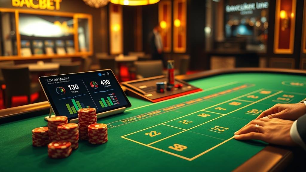 การดูสถิติบาคาร่าบนคอมพิวเตอร์