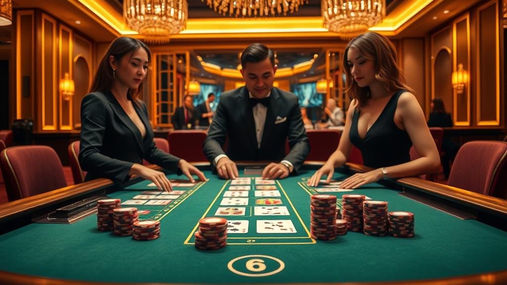 บาคาร่าเว็บใหญ่: คู่มือเลือกค่าย Playtech/Evolution สมัครบนมือถือ/เดสก์ท็อป ง...