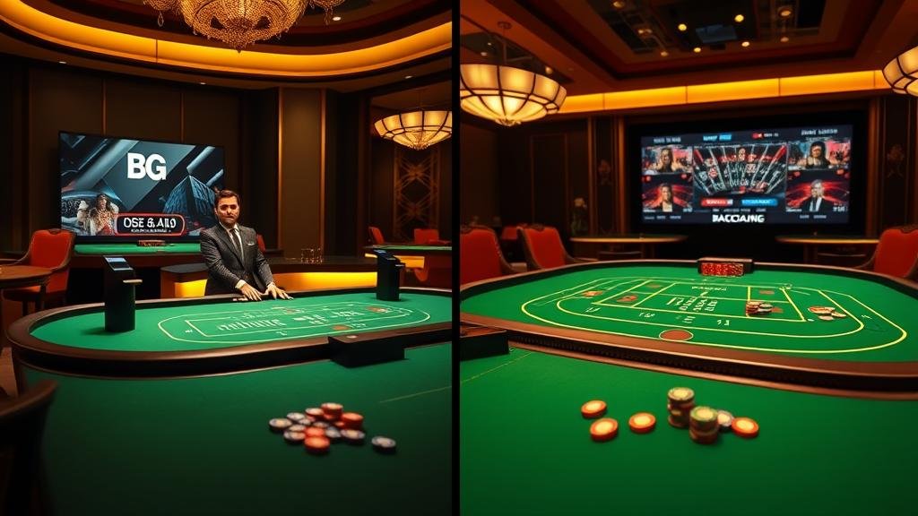 บาคาร่าสด: ส่องเทคนิคเลือกห้อง BG XPG AllBet AE AG แม่นยำ ฉบับเพื่อน