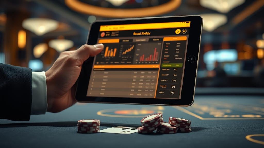 การอ่านเค้าไพ่บาคาร่าด้วยแท็บเล็ต