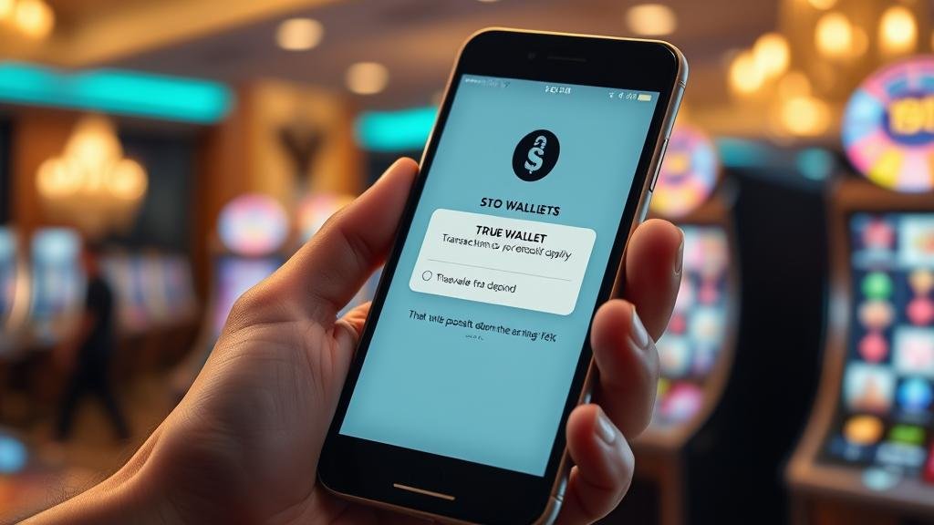 เทคนิคฝากถอนสล็อต True Wallet ออโต้: สูตรลับเพิ่มโอกาสชนะ เล่นง่าย ได้เงินจริ...