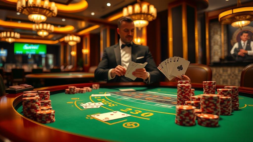 หน้าจอแสดงผลสูตรอ่านเค้าไพ่บาคาร่าระบบออโต้