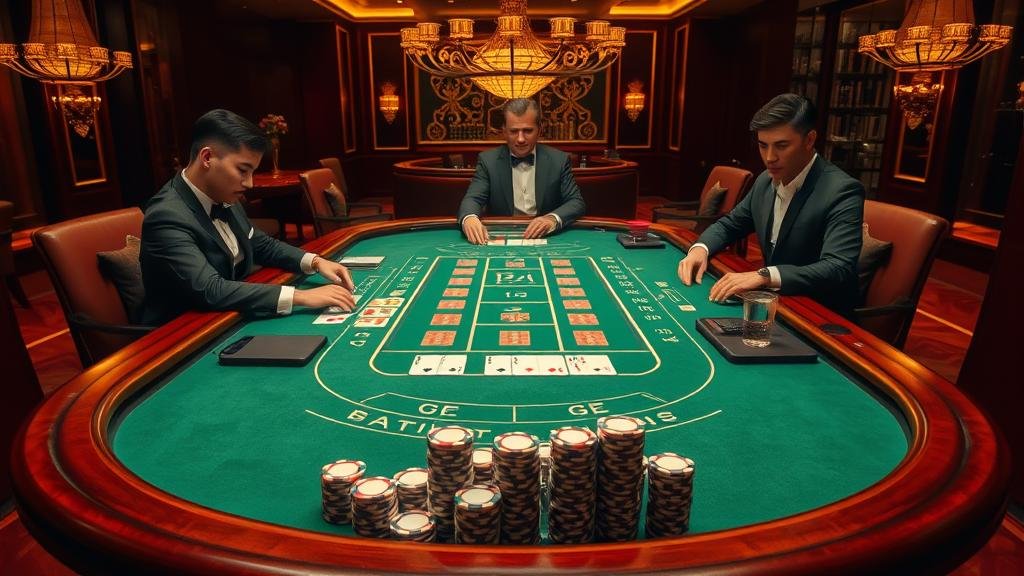 ตารางบาคาร่าแสดงเค้าไพ่และรูปแบบการออกผล