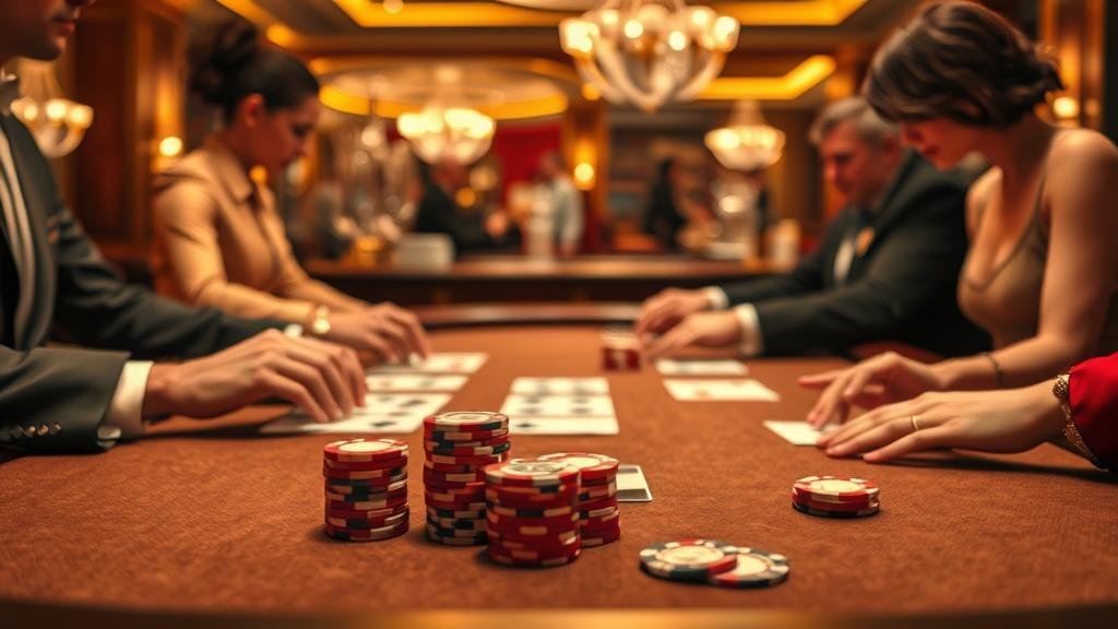 ตัวอย่างเค้าไพ่ปิงปองและเค้าไพ่มังกรในบาคาร่า