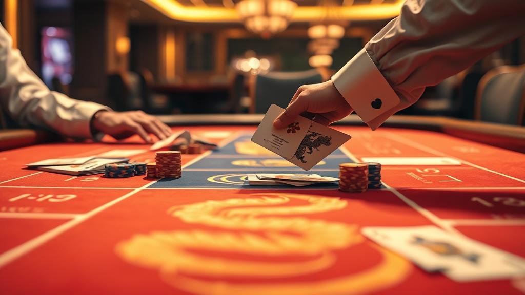 ตัวอย่างเค้าไพ่ปิงปองบาคาร่า