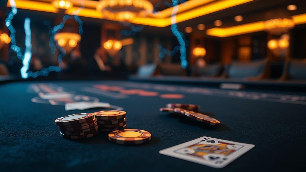 นักพนันมืออาชีพกำลังวิเคราะห์เกมบาคาร่า