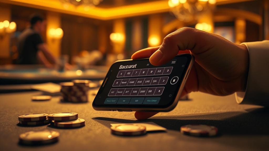 การเล่นบาคาร่าบนเดสก์ท็อป