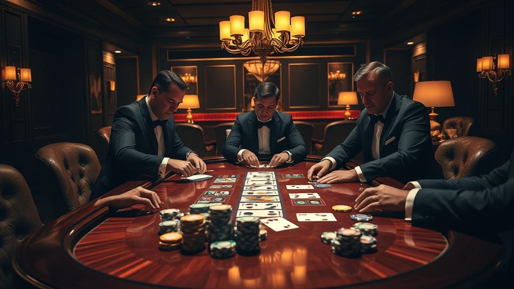 ภาพประกอบเค้าไพ่มังกรและสามตัดในบาคาร่า