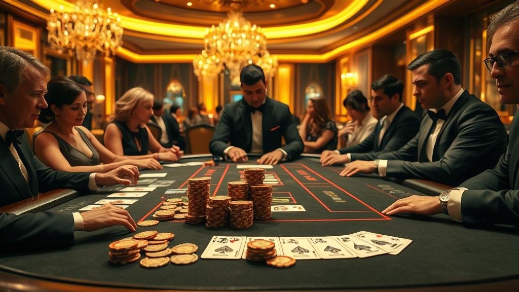 หน้าจอเกมบาคาร่ามือถือ แสดงอัตราจ่ายซูเปอร์ซิกส์