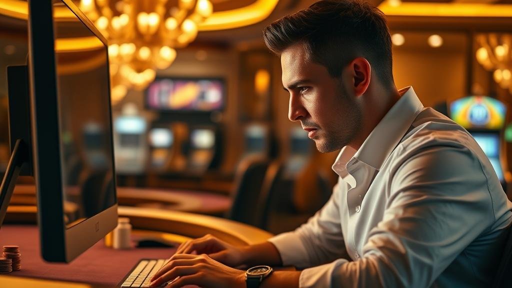 การแสดงผลเค้าไพ่บาคาร่าบนหน้าจอ