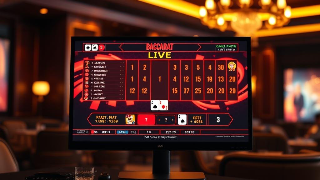 การเล่นบาคาร่าสายฟ้าบนแท็บเล็ต