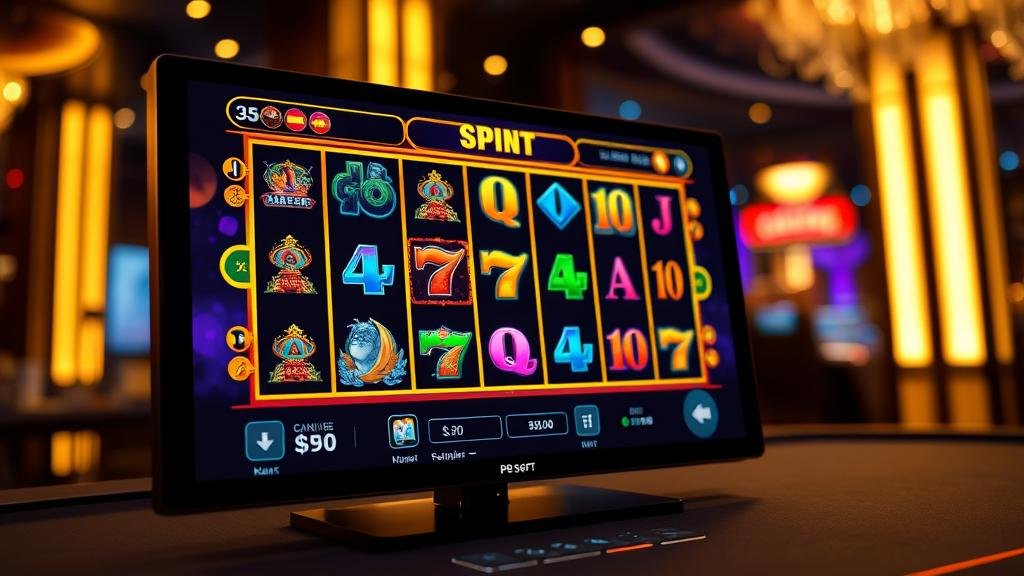 หน้าจอแสดงค่า RTP และความผันผวนของเกมสล็อต