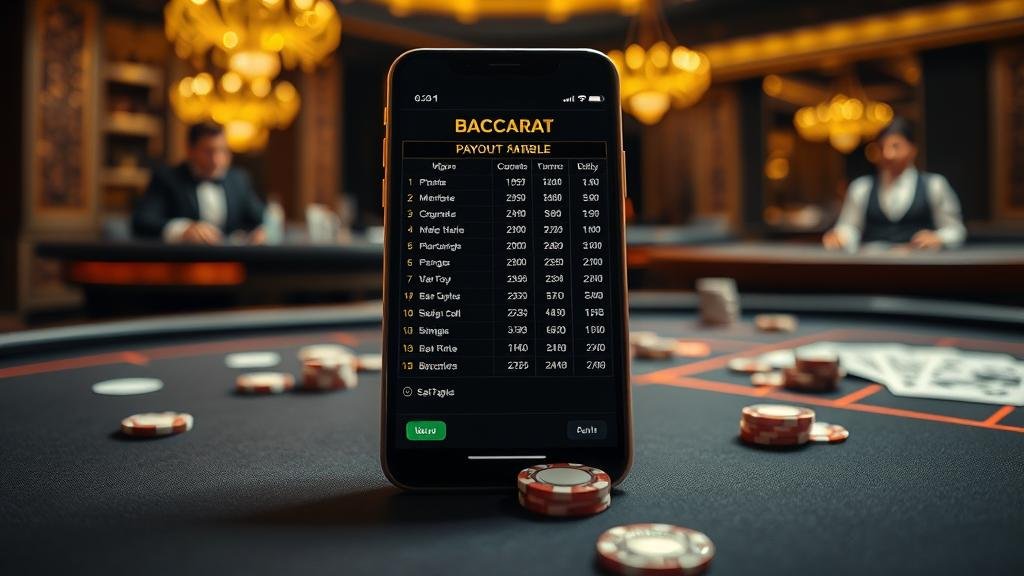 บาคาร่า: เทคนิคเช็คอัตราจ่ายล่าสุด 2025 ฉบับมือถือ ลดความเสี่ยง