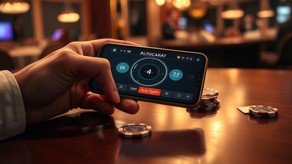 หน้าจอตั้งค่าบอทบาคาร่า AutoSpin