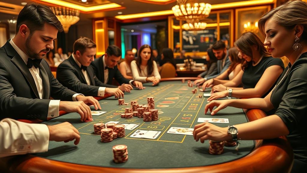 แผนภาพแสดงสูตรเดินเงินบาคาร่า