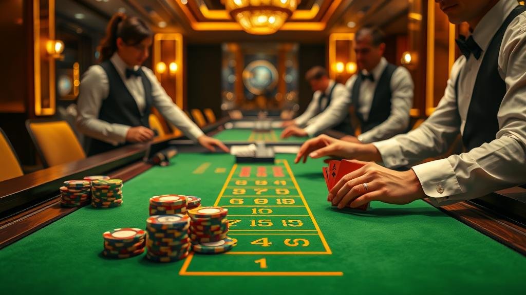 ดีลเลอร์สาวสวยจาก Sexy Baccarat