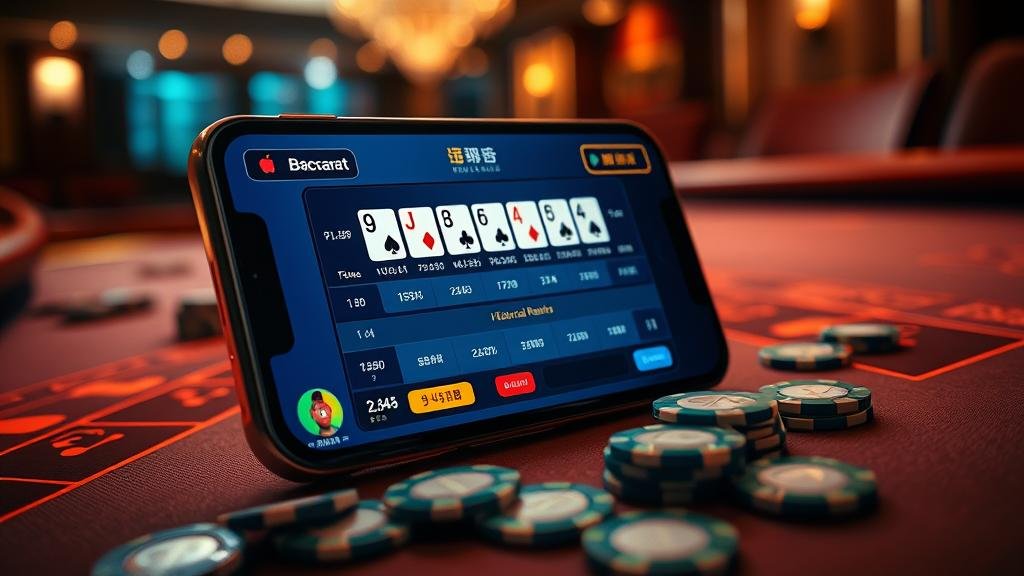 การเล่นบาคาร่าบน iPhone ด้วยแอปพลิเคชันที่ออกแบบมาอย่างดี
