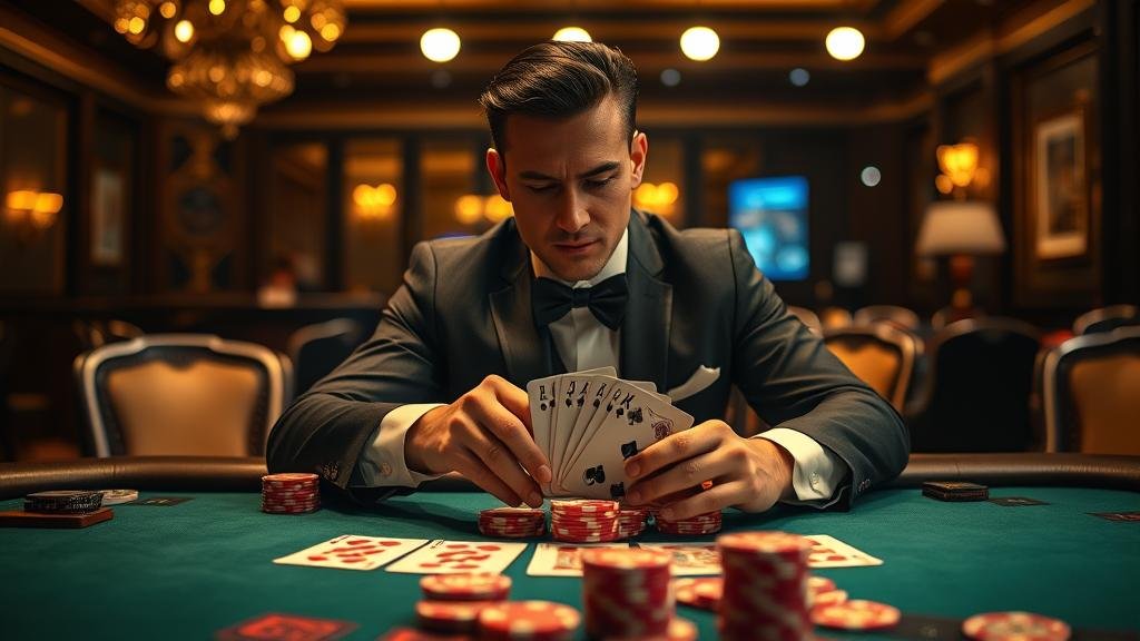 ภาพแสดงความสำคัญของการควบคุมงบประมาณในการเล่นบาคาร่า